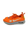 【中古】NIKE◆ZM FLY MERCURIAL FK / OW/ズームフライマーキュリアルフライニット/オレンジ/26.5cm/O【シューズ】(4)