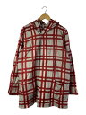 【中古】STANDARD CALIFORNIA◆ジャケット/--/コットン/GRY/チェック【メンズウェア】