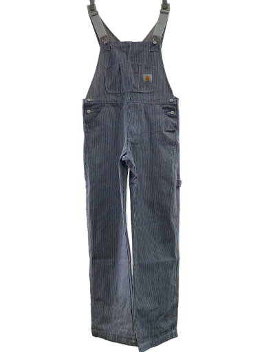 【中古】Carhartt◆オーバーオール/L/コットン/NVY/ストライプ/900.18p002037.0518【メンズウェア】 【中古】Carhartt◆オーバーオール/L/コットン/NVY/ストライプ/900.18p002037.0518【メンズウェア】
