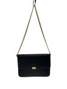 【中古】Christian Dior◆ショルダーバッグ/レザー/BLK【バッグ】