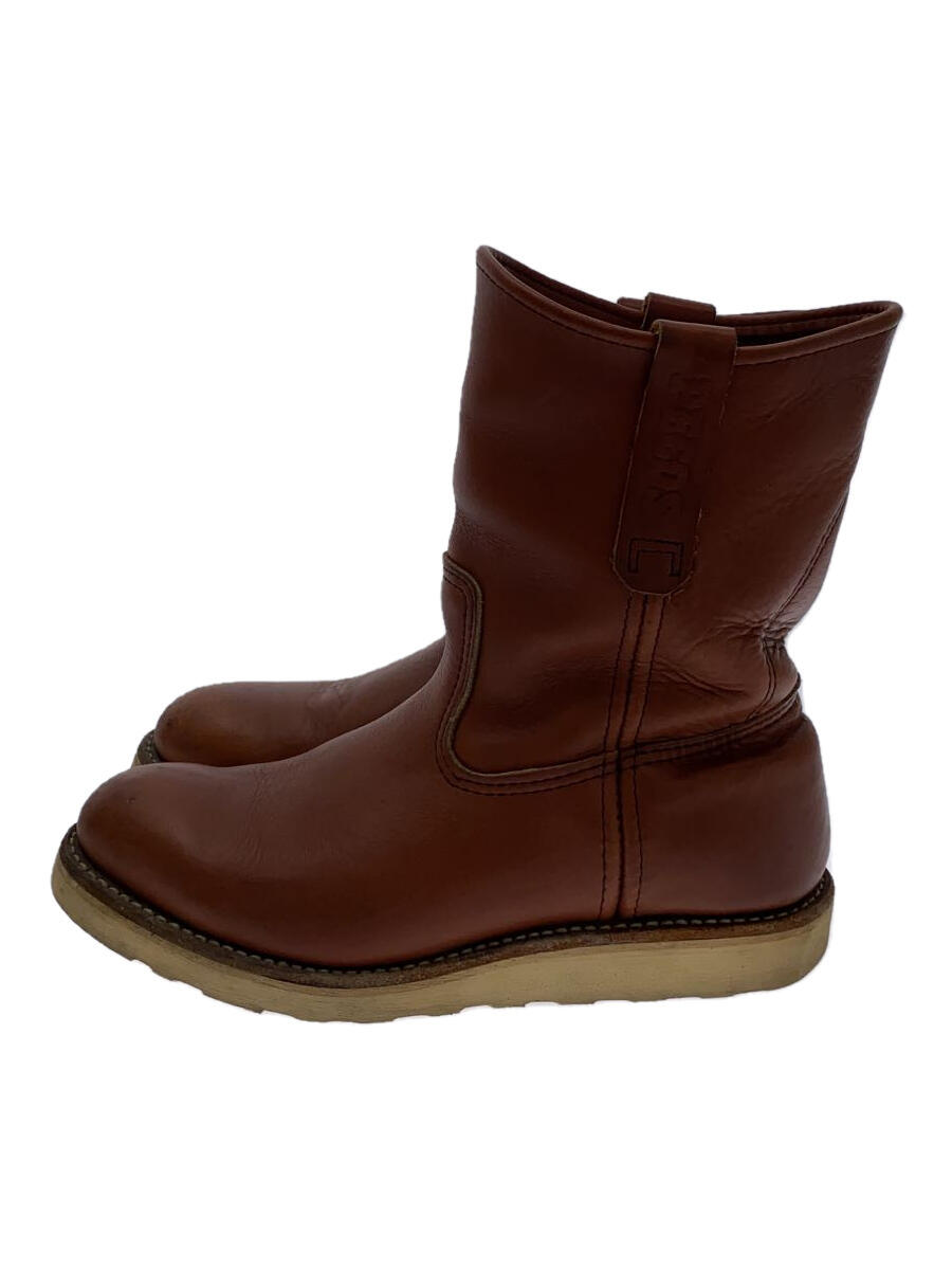 【中古】RED WING◆ペコスブーツ・ペコスブーツ/US7.5/8866/レザー【シューズ】