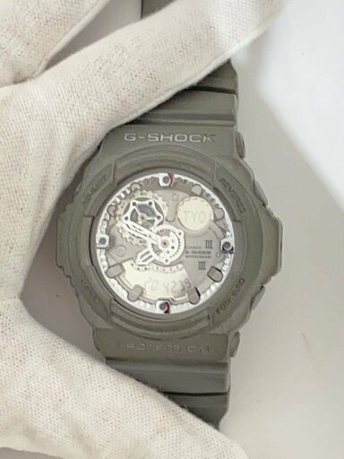 【中古】CASIO◆×Maison Martin Margiela/クォーツ腕時計/デジアナ/SLV/GA-300MMM【服飾雑貨他】 【中古】CASIO◆×Maison Martin Margiela/クォーツ腕時計/デジアナ/SLV/GA-300MMM【服飾雑貨他】