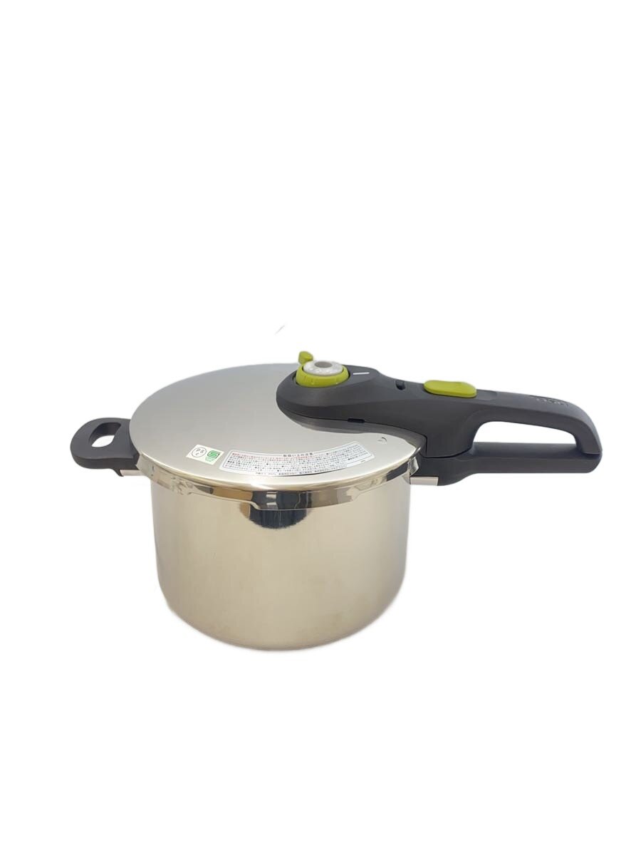 【中古】T-fal◆圧力鍋/容量:6L/SLV/P2530744//【キッチン用品】