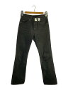 【中古】Levi’s◆517/オレンジタブ/ブーツカットパンツ/28/コットン/ブラック【メンズウェア】