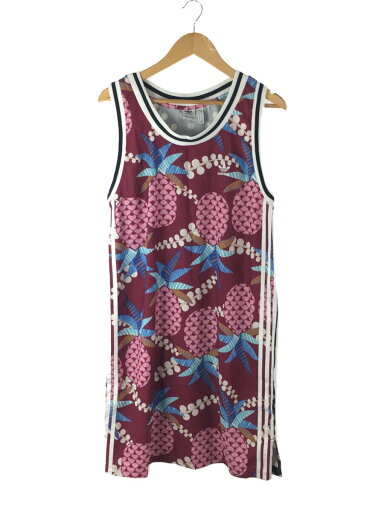 【中古】adidas◆Originals FARM Tank Dress ノースリーブワンピース/L/--/BRD/総柄/CW4726//【レディースウェア】 【中古】adidas◆Originals FARM Tank Dress ノースリーブワンピース/L/--/BRD/総柄/CW4726//【レディースウェア】