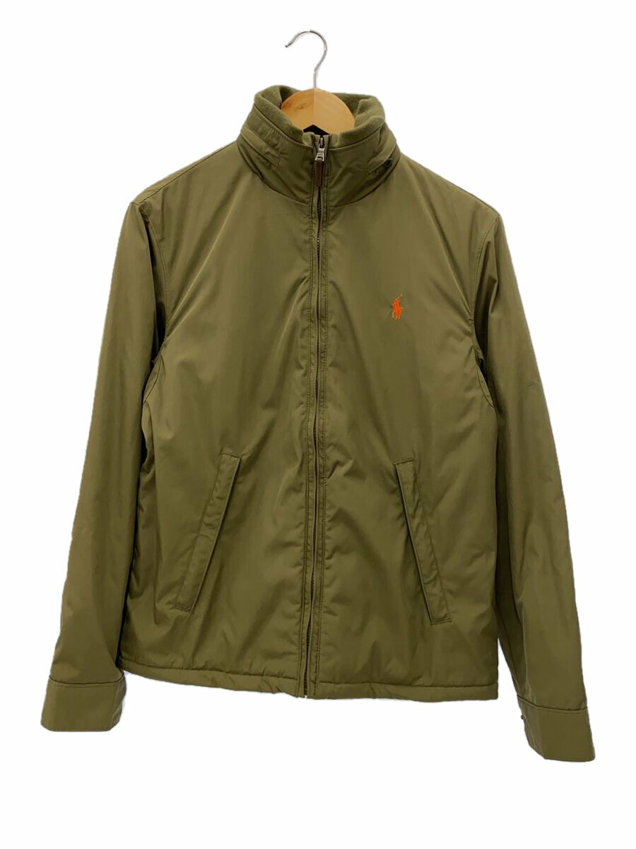【中古】POLO RALPH LAUREN◆ブルゾン/S/ポリエステル/KHK/71451【メンズウェア】