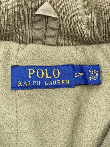 【中古】POLO RALPH LAUREN◆ブルゾン/S/ポリエステル/KHK/71451【メンズウェア】