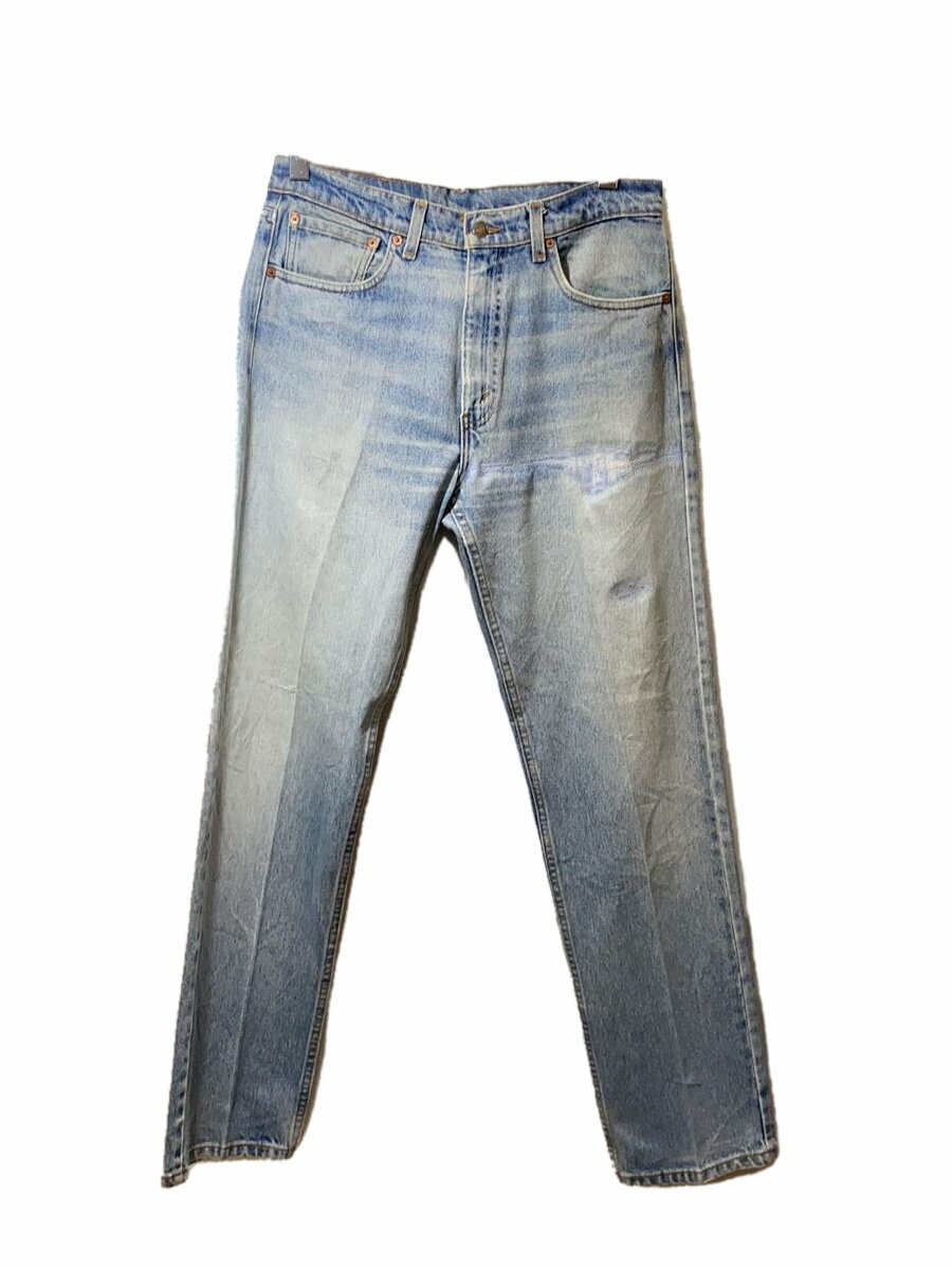 【中古】Levi’s◆ストレートパンツ/34/デニム/IDG/505-4891/98s/505(USA)【メンズウェア】