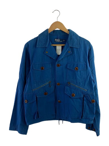 【中古】POLO RALPH LAUREN◆ジャケット/M/コットン/BLU/JR-RL-CM3861【メンズウェア】 【中古】POLO RALPH LAUREN◆ジャケット/M/コットン/BLU/JR-RL-CM3861【メンズウェア】