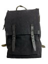 【中古】BAGGY PORT◆リュック/キャンバス/BLK/無地【バッグ】(4)