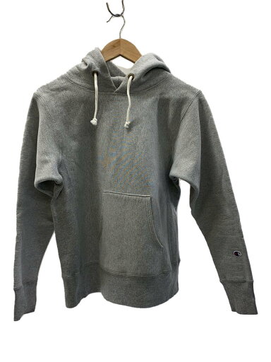 【中古】Champion◆reverse weave/目無し/赤タグ復刻/パーカー/M/コットン/GRY/無地【メンズウェア】 【中古】Champion◆reverse weave/目無し/赤タグ復刻/パーカー/M/コットン/GRY/無地【メンズウェア】