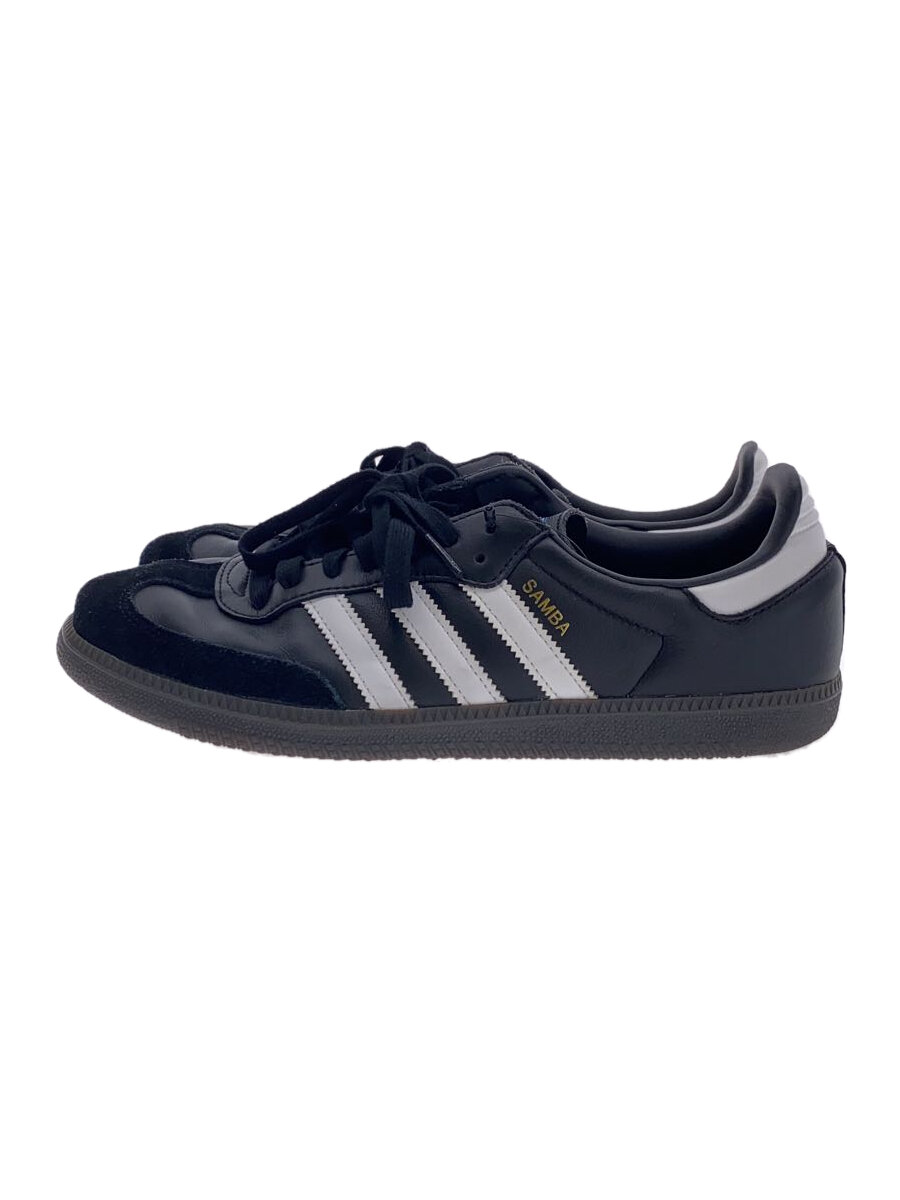 【中古】adidas◆オリジナルス/SAMBA OG/サンバ/ブラック/B75807/27.5cm/BLK【シューズ】