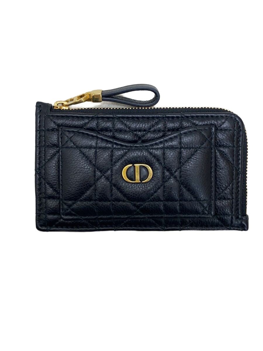 【中古】Christian Dior◆カードケース/--/BLK/レディース/43-MA-0234//【服飾雑貨他】