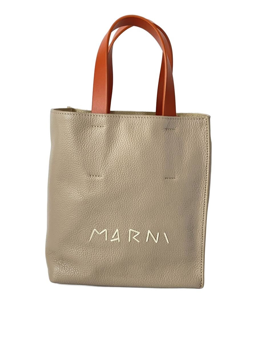【中古】MARNI◆MUSEO SOFT MINI/BEG/SHMP0040L3 P6533 00W26【バッグ】