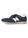 【中古】NEW BALANCE◆U220/ネイビー/27cm/NVY【シューズ】