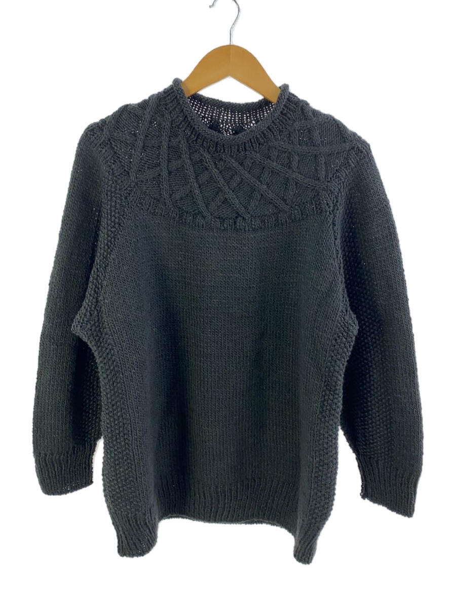 【中古】foof◆セーター(厚手)/--/ウール/GRY/FK05KN01【メンズウェア】