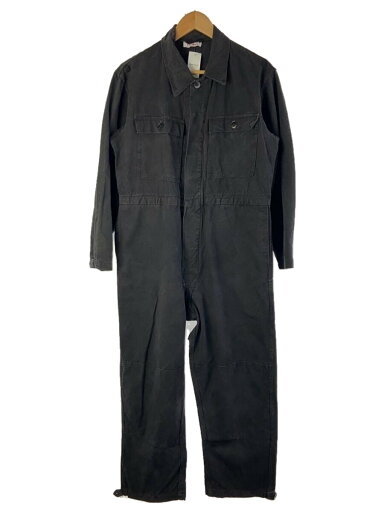【中古】MILITARY◆オールインワン/--/コットン/BLK【メンズウェア】 【中古】MILITARY◆オールインワン/--/コットン/BLK【メンズウェア】