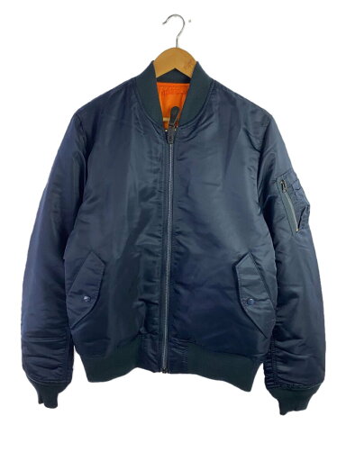 【中古】ALPHA INDUSTRIES◆MA-1 TIGHT JAPAN SPEC/XL/ナイロン/NVY/無地/20004-467【メンズウェア】 【中古】ALPHA INDUSTRIES◆MA-1 TIGHT JAPAN SPEC/XL/ナイロン/NVY/無地/20004-467【メンズウェア】