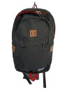 【中古】patagonia◆リュック/ポリエステル/BLK/無地【バッグ】