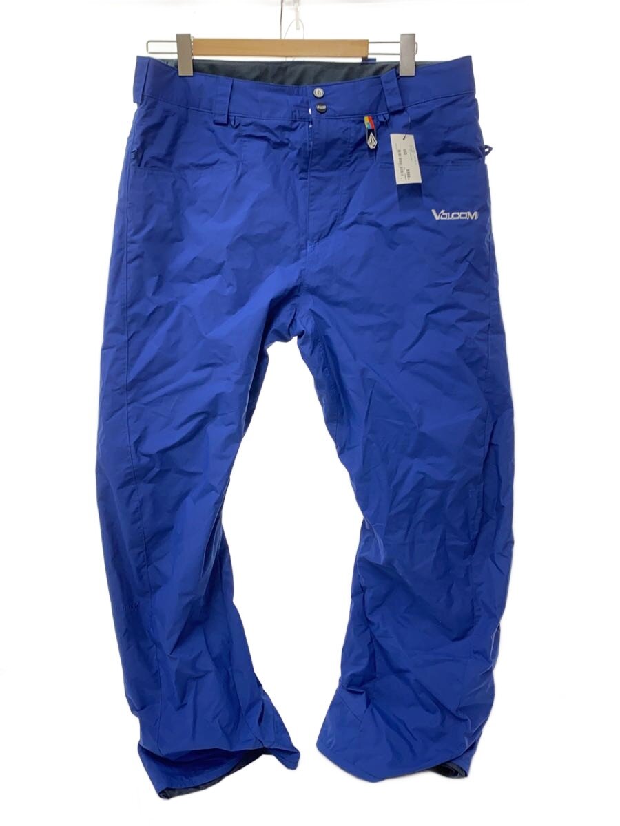 【中古】VOLCOM◆ウェアー/L/BLU/CARBON PANT/ブルー/青【スポーツ】