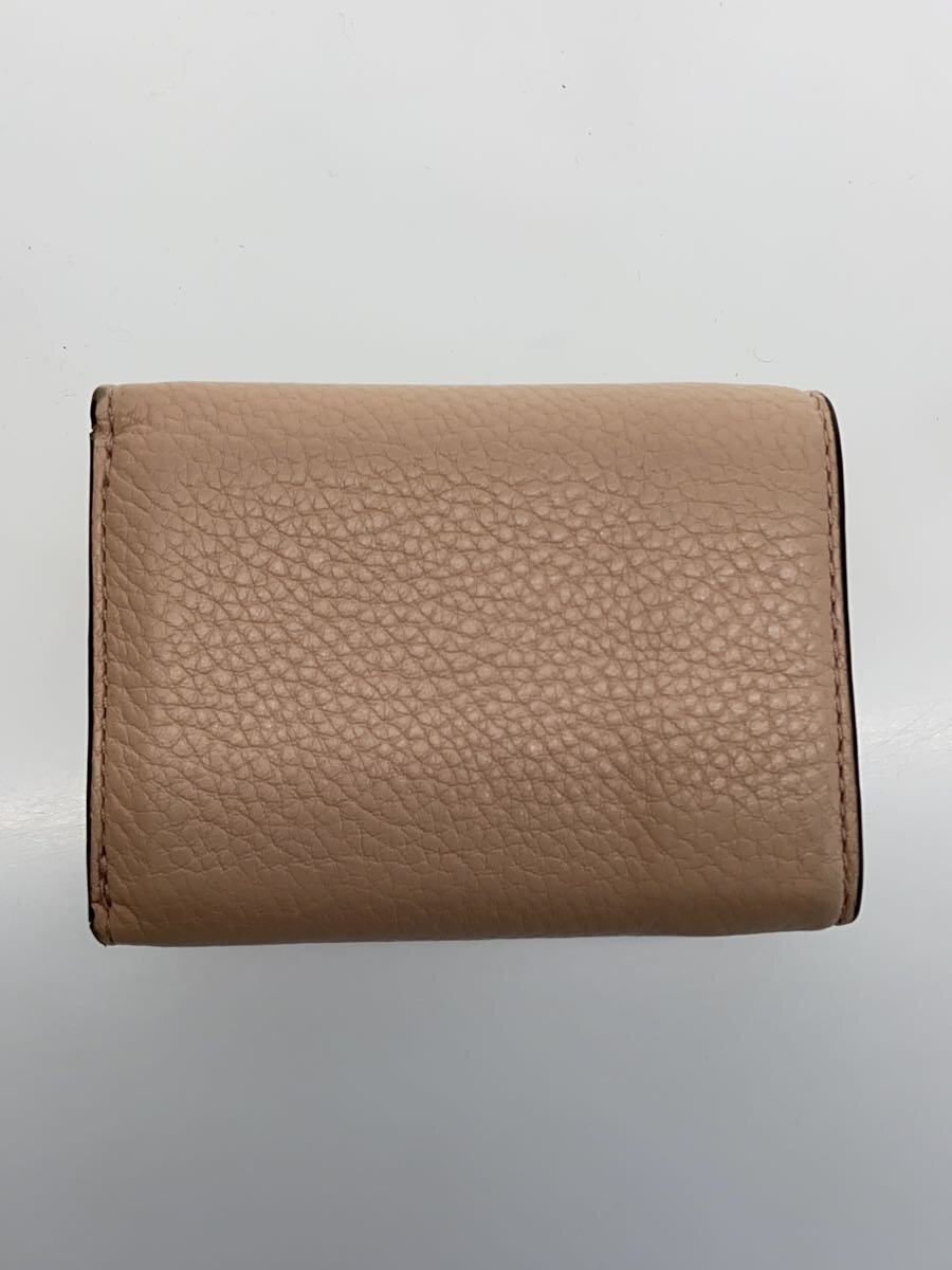 【中古】kate spade new york◆3つ折り財布/レザー/PNK/無地/レディース/WLRU5468【...