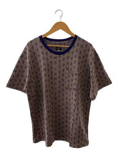 【中古】Needles◆Tシャツ/L/コットン/PUP/総柄/0T243【メンズウェア】 【中古】Needles◆Tシャツ/L/コットン/PUP/総柄/0T243【メンズウェア】
