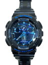 【中古】CASIO◆クォーツ腕時計・G-SHOCK/デジアナ/ラバー/BLK/BLK/SS//【服飾雑貨他】(2)