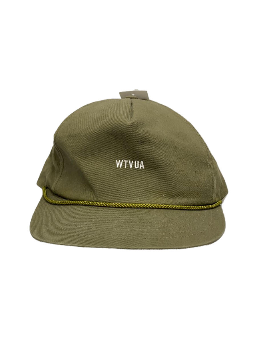 【中古】WTAPS◆キャップ/--/コットン/KHK/無地/メンズ/172MYDT-HT08【服飾雑貨他】