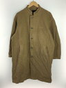 【中古】NUMBER (N)INE◆STAND COLLAR COAT/4/コットン/BEG/S21NJ003【メンズウェア】