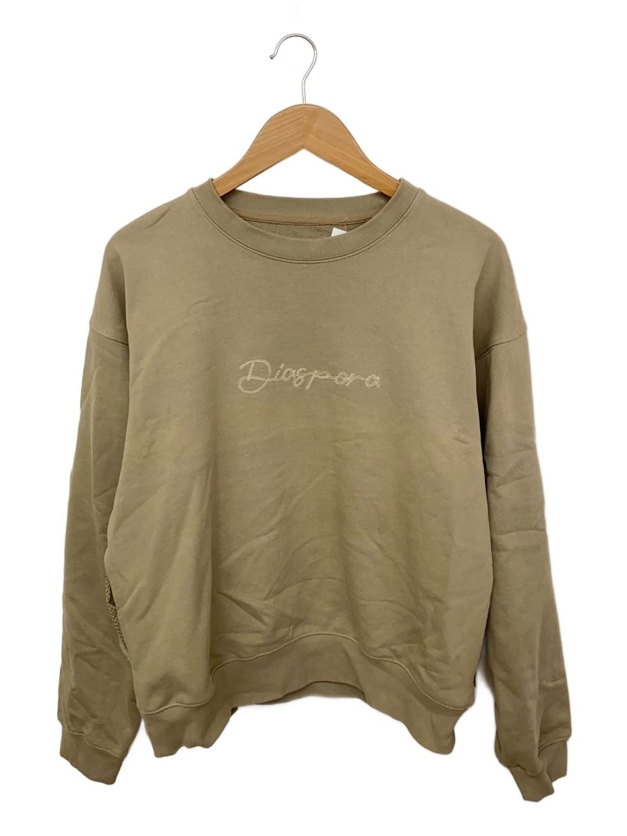 【中古】Diaspora Skateboards◆スウェット/L/コットン/BEG/24AW-DSP-SW03//【メンズウェア】