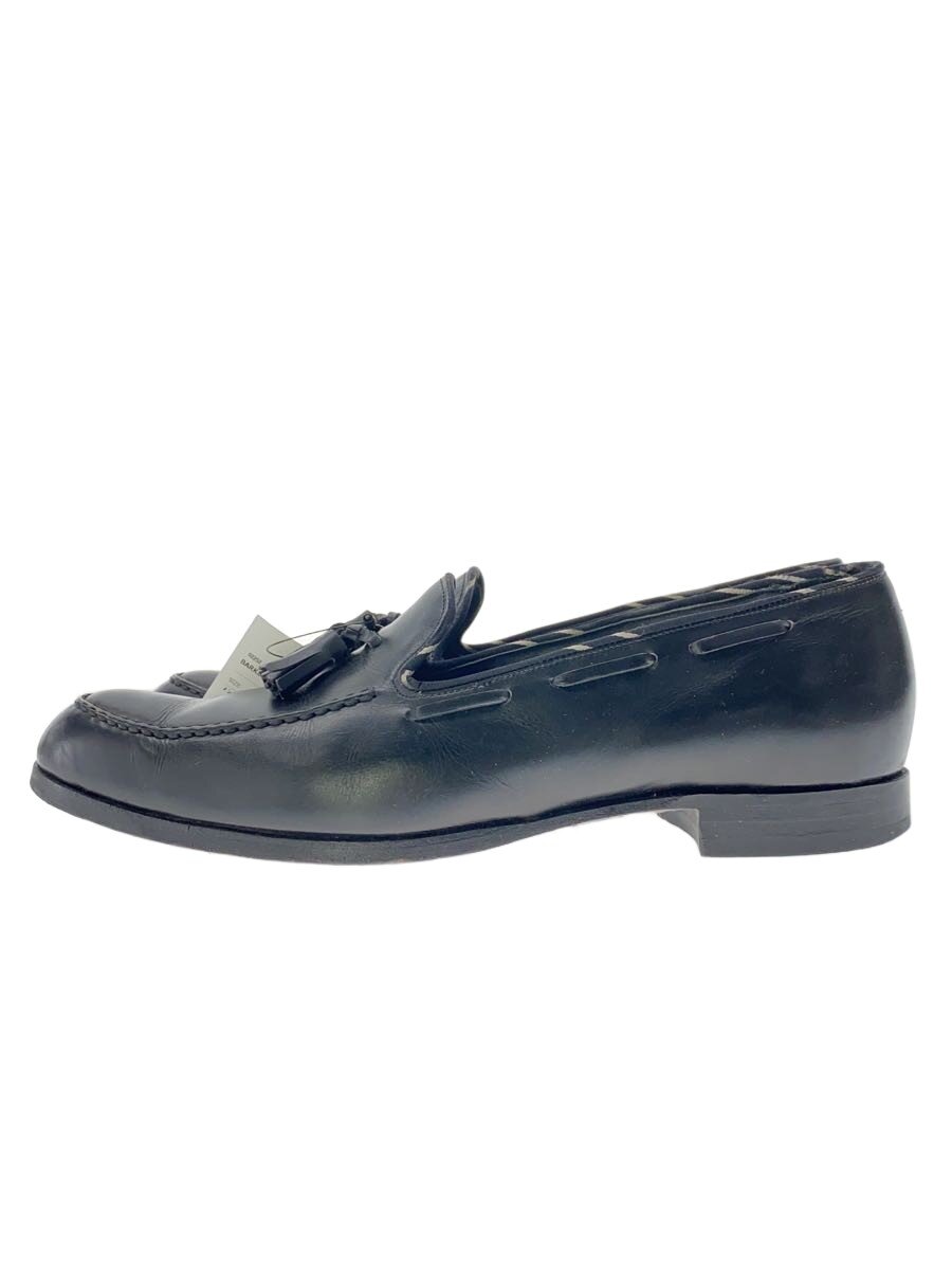 【中古】BARKER BLACK◆ローファー/UK6.5/BLK//【シューズ】