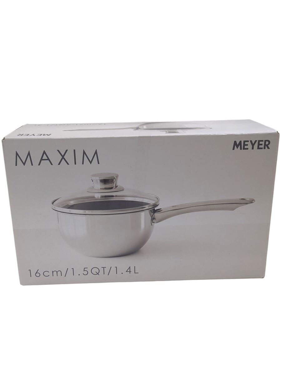 【中古】Meyer◆MAXIM SS 蓋付 シェフズパン 16cm/1.5QT/1.4LMXS-CP16F【キッチン用品】