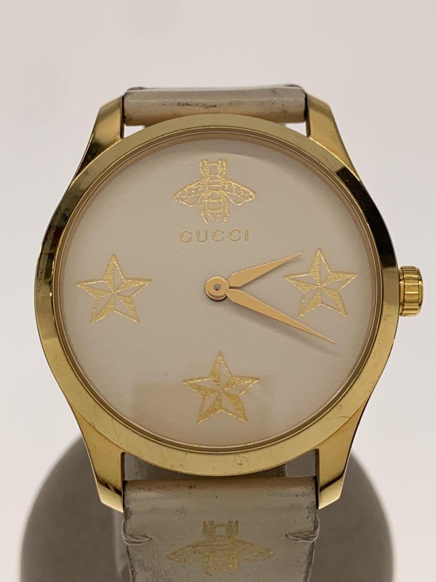 【中古】GUCCI◆クォーツ腕時計/アナログ【服飾雑貨他】