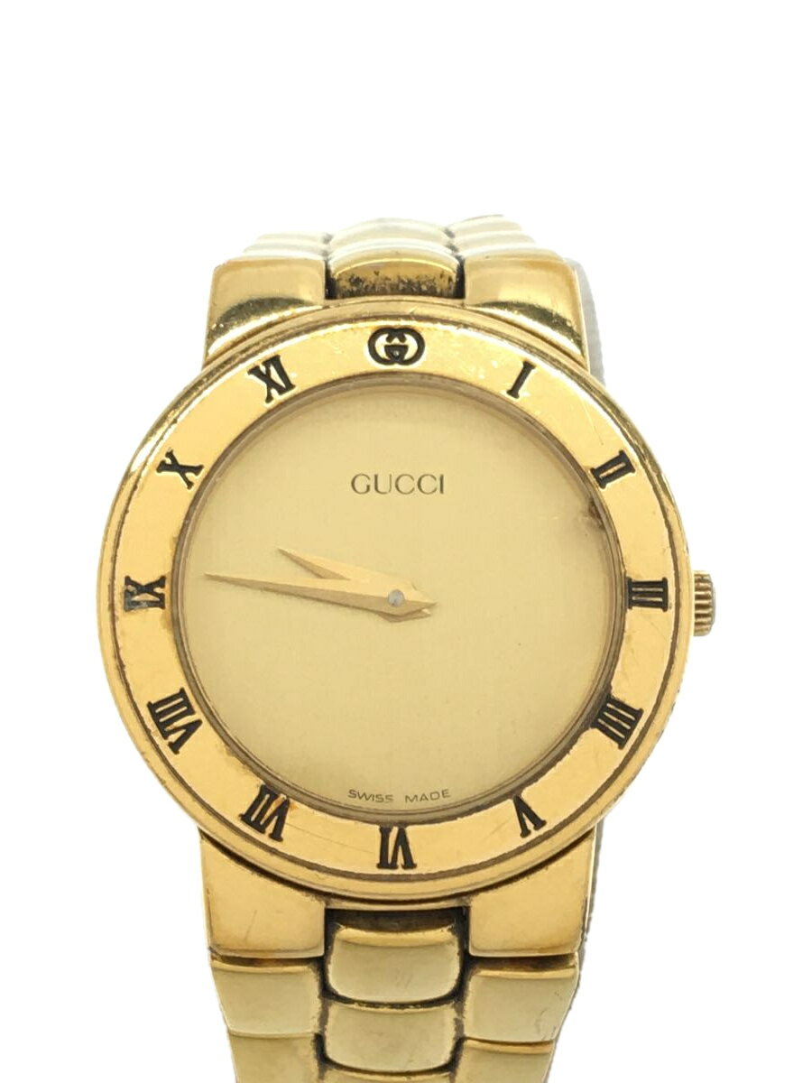 【中古】GUCCI◆クォーツ腕時計/アナ