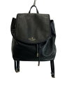 【中古】kate spade new york◆リュック/レザー/BLK/WKRU3939【バッグ】