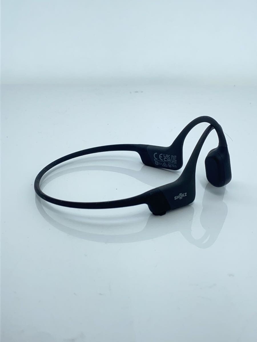 【中古】SHOKZ(AFTERSHOKZ)◆イヤホン/S805/OPEN RUN BLACK【家電・ビジュアル・オ...