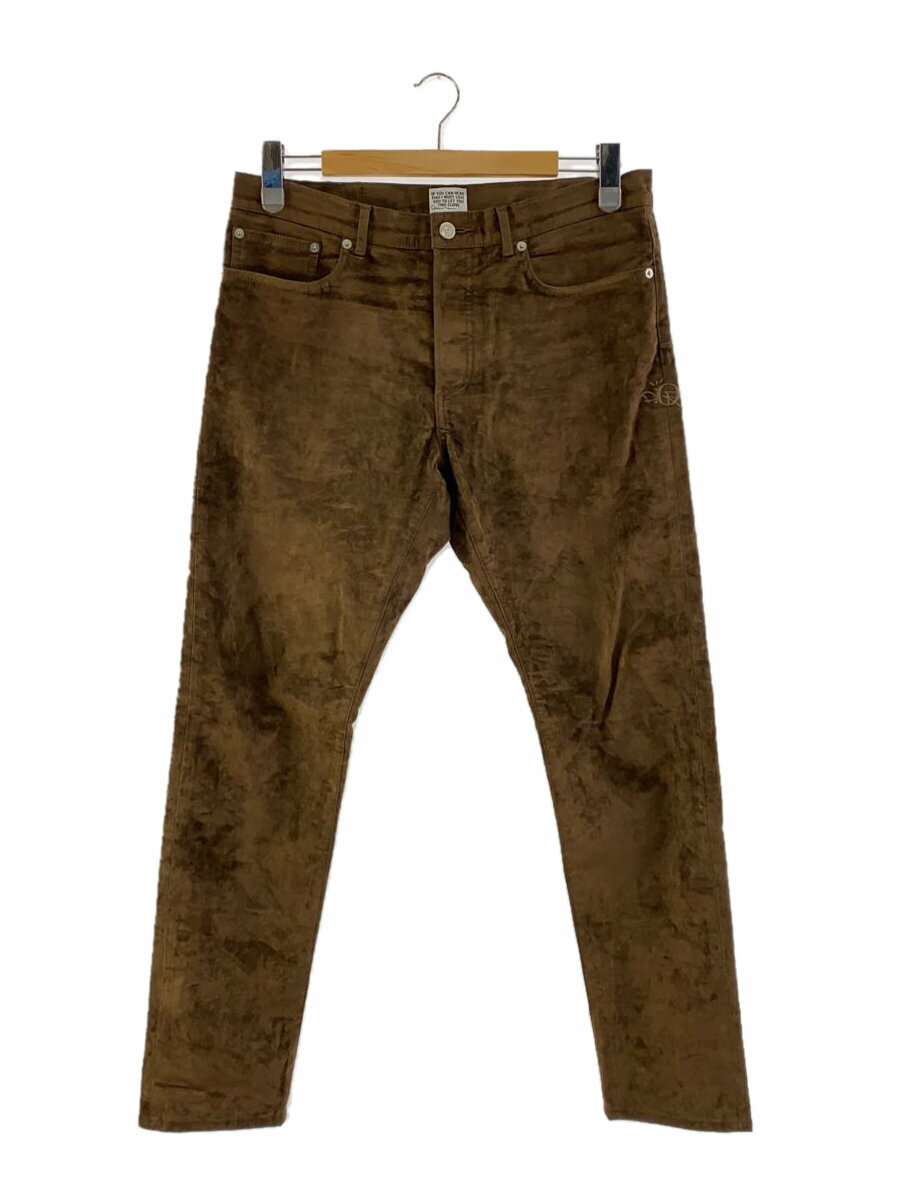 【中古】Christian Dior◆22AW/×CACTUS JACK/ボトム/32/コットン/BRW/193D011EY509/スリムフィット【メンズウェア】