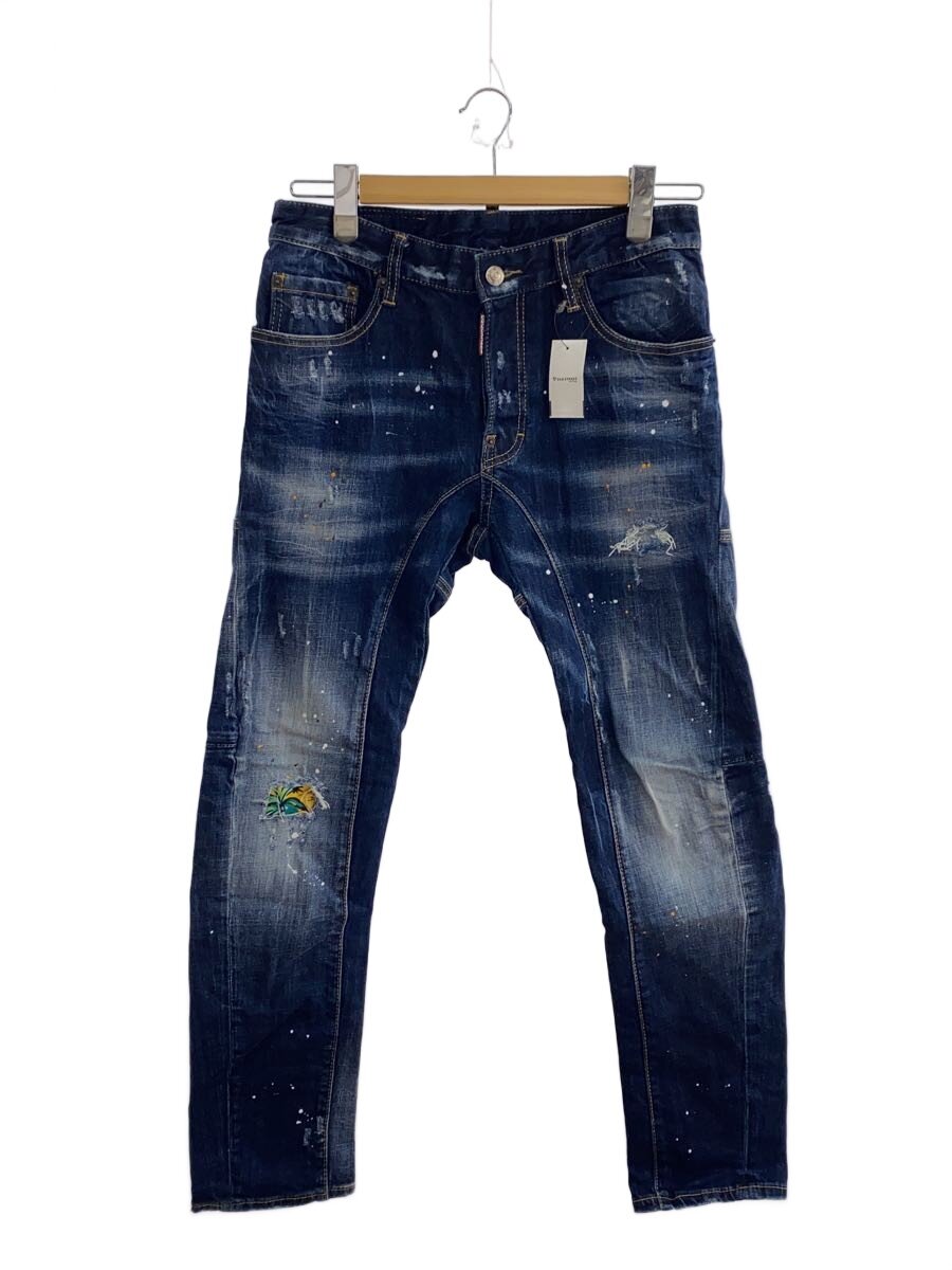 【中古】DSQUARED2◆ボトム/--/デニム/BLU/無地/S71LB0004//【レディースウェア】