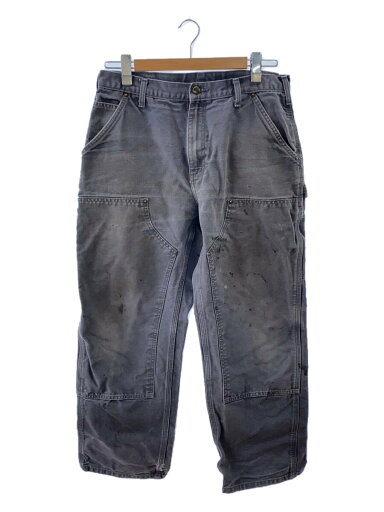 【中古】Carhartt◆ボトム/34/デニム/GRY/B136GVL/フェード【メンズウェア】 【中古】Carhartt◆ボトム/34/デニム/GRY/B136GVL/フェード【メンズウェア】