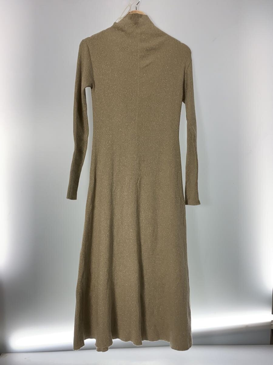 【中古】Mila Owen◆24AW/オフショルダーロングニットリブ/ラメ/長袖ワンピース/0/アクリル/BEG/09WN02450【レディースウェア】 jumblestore-37945795 2nd STREET 楽天市場店 サンプル画像2
