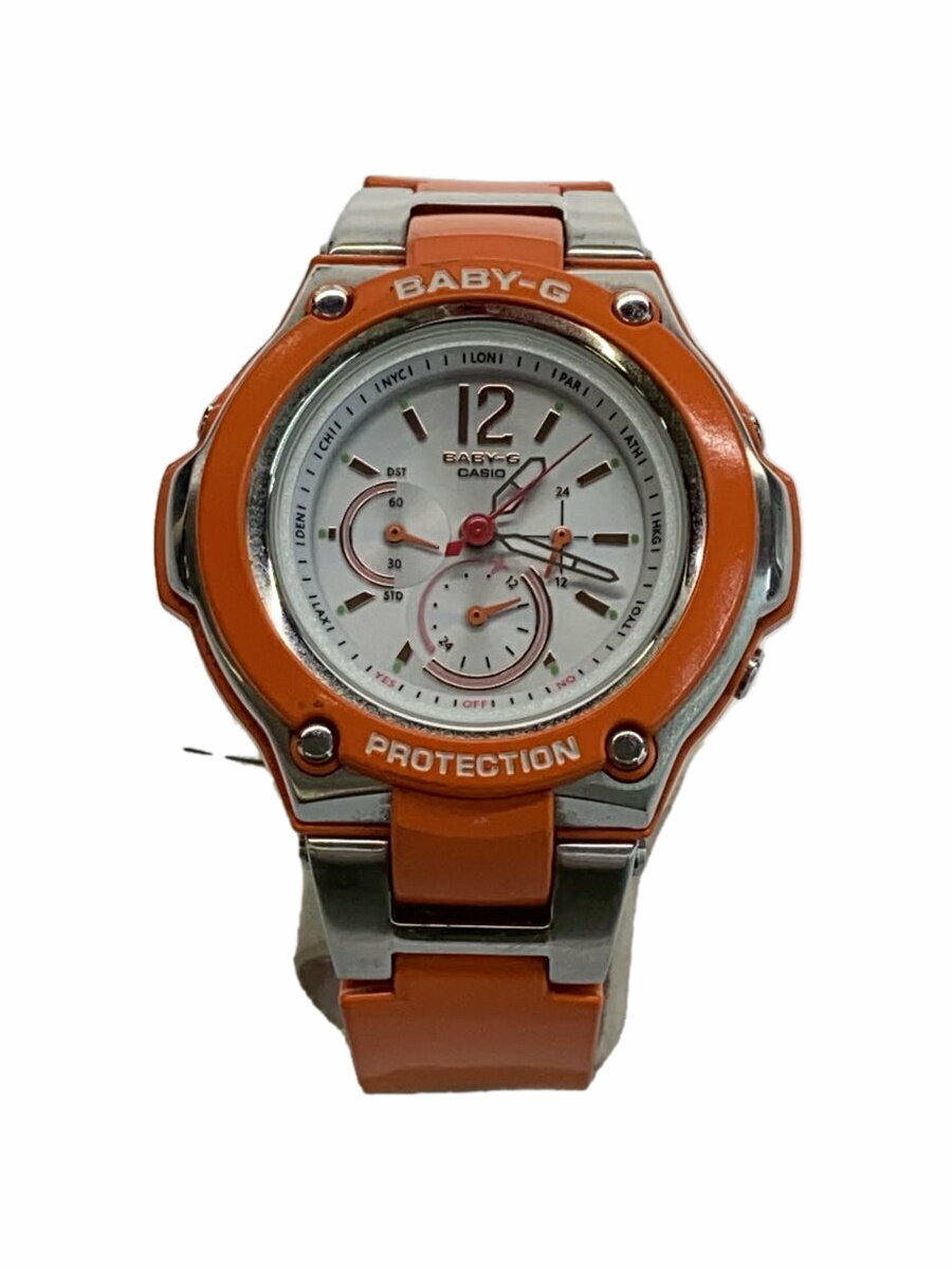 OMEGA - 【中古】CASIO◆腕時計・Baby-G/アナログ/ORN/ベルト使用感有//【服飾雑貨他】