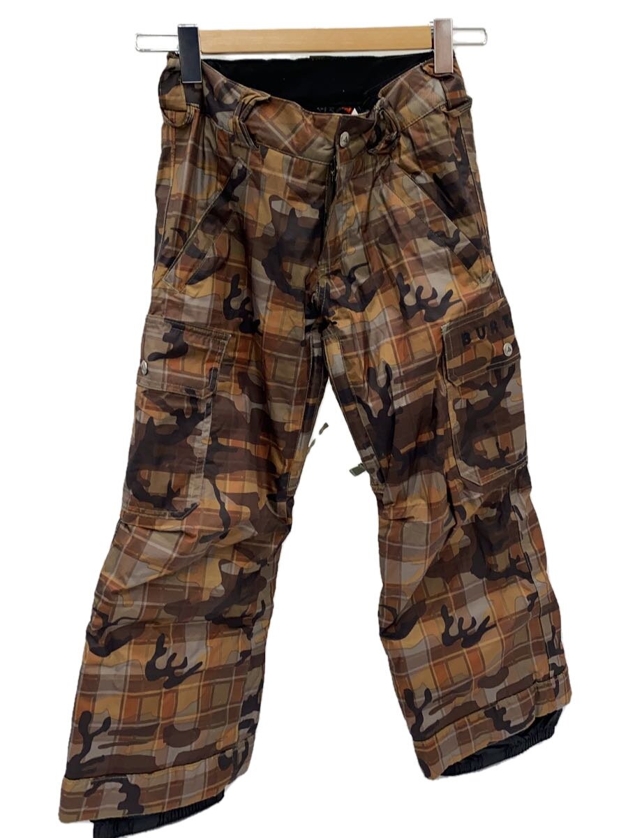 【中古】BURTON◆パンツ/ウェアー/S/US7/8/BRW【スポーツ】