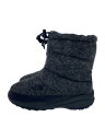 THE NORTH FACE◆Nuptse Bootie WP Wool Luxe II/ブーツ/23cm/グレー/ウール/NF51683