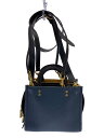【中古】COACH◆ローグ 20・カラーブロック リジェネラティブ レザー/ショルダーバッグ【バッグ】