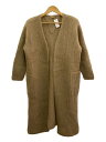 【中古】ISSEY MIYAKE◆80s/オールスタイルタグ/カーディガン(厚手)/--/ウール/CML/無地【メンズウェア】
