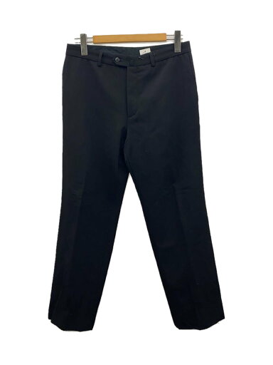 【中古】agnes b. homme◆ボトム/42/ウール/BLK/無地/FRANCE製/【メンズウェア】 【中古】agnes b. homme◆ボトム/42/ウール/BLK/無地/FRANCE製/【メンズウェア】
