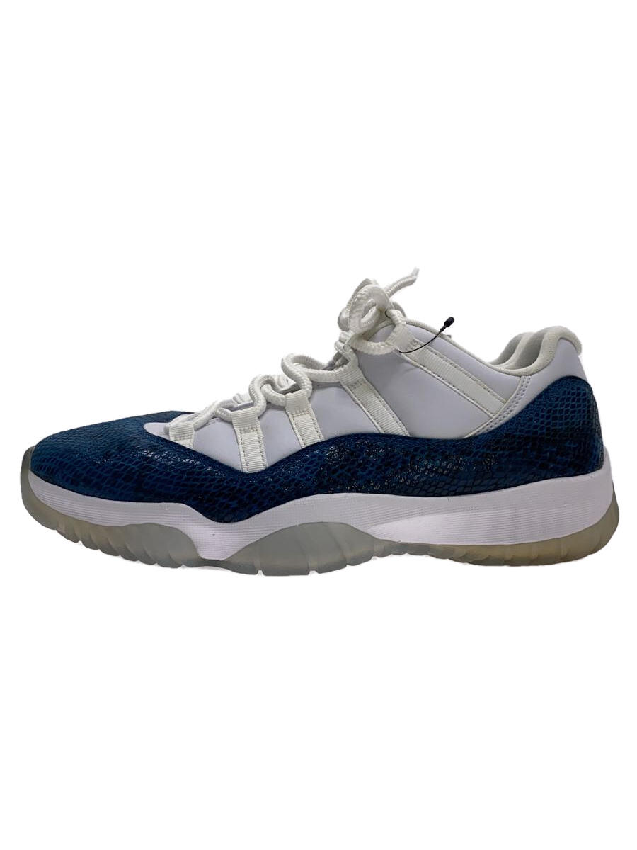 NIKE◆AIR JORDAN 11 RETRO LOW LE/エアジョーダンレトロロー/ホワイト/CD6846-102/28