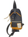 【中古】BIANCHI◆ショルダーバッグ/キャンバス/BLK【バッグ】