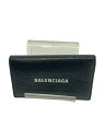【中古】BALENCIAGA◆キーケース/レザー/BLK/メンズ/640537・1090・R・555583【服飾雑貨他】(4)