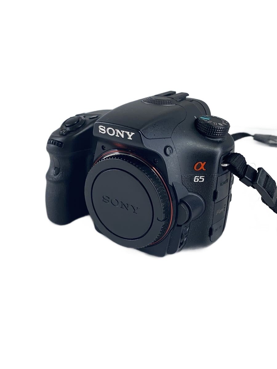 【中古】SONY◆デジタル一眼カメラ α65 SLT-A65V ボディ/手振れ補正エラー有【カメラ】